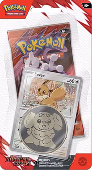 [FORHÅNDSBESTILLING] – Pokémon TCG: Destined Rivals – 1-Pack Checklane Blister (Eevee Promo)