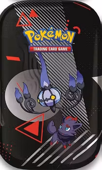 ​[BESTILLINGSVARE] – Pokémon TCG: Unova Mini Tin – Chandelure & Zorua