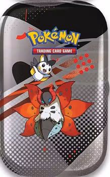 ​[BESTILLINGSVARE] – Pokémon TCG: Unova Mini Tin – Volcarona & Emolga