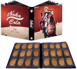​[BESTILLINGSVARE] – Mappe - Magic - Universes Beyond Fallout: Z - Nuka-Cola Key Art - 12-Pocket Pro-Binder 24x20 (Plass til 480 kort) Ultra Pro #38314