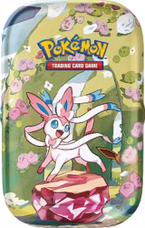 [FORHÅNDSBESTILLING] – Pokémon SV08.5: Prismatic Evolutions – Mini Tin (Sylveon)