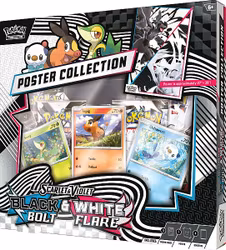 ​[BESTILLINGSVARE] – Pokémon S&V: Black Bolt & White Flare – Unova Poster Collection