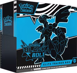 ​[BESTILLINGSVARE] – Pokémon S&V: Black Bolt Elite Trainer Box (ETB)