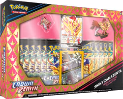 ​[BESTILLINGSVARE] – Pokémon Crown Zenith: Shiny Zamazenta V Premium Figure Collection