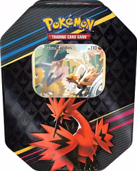 ​[BESTILLINGSVARE] – Pokémon Crown Zenith: Galarian Zapdos Collector's Tin