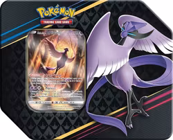 [FORHÅNDSBESTILLING] – Pokémon Crown Zenith: Galarian Articuno Collector's Tin (USA Version – 5 Boosters)