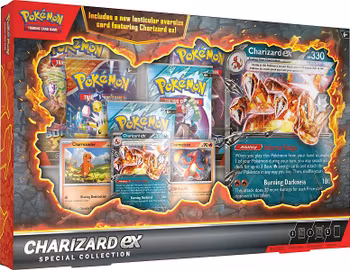 [BESTILLINGSVARE] Pokémon TCG: Charizard ex Special Collection – Tera Charizard!