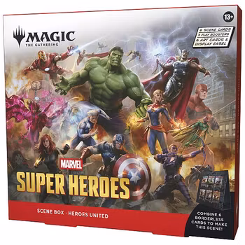 [Pre-order / SALE] – MTG: Marvel Super Heroes – Scene Box: Heroes United