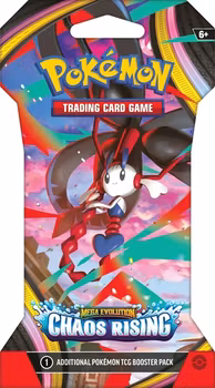 PRE ORDER – Pokémon ME04: Mega Evolution: Chaos Rising – Sleeved Booster Pack (Pap-blister)