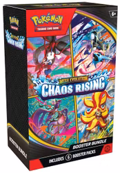 ​[BESTILLINGSVARE] – Pokémon ME04: Mega Evolution: Chaos Rising – Booster Bundle (6 Boosters)