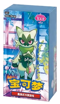 [BESTILLINGSVARE] – Pokémon Scarlet & Violet CBB5C: Gem Pack Vol. 5 Booster Box (Kinesisk/Chinese) – 18 Boosters