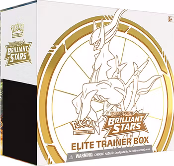 [BESTILLINGSVARE] – Pokémon S&S: Brilliant Stars Elite Trainer Box(ETB) (Arceus)