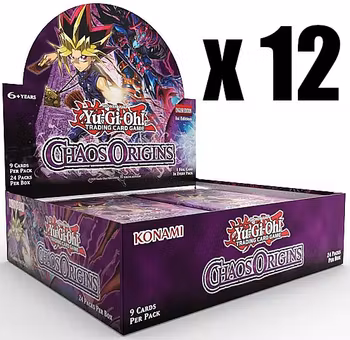 [PRE-ORDER] – Yu-Gi-Oh! Chaos Origins Booster Display (Box med 24 Pakker)