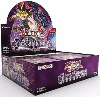 [PRE-ORDER] – Yu-Gi-Oh! Chaos Origins Booster Display (Box med 24 Pakker)