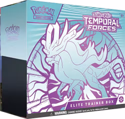 [BESTILLINGSVARE] – Pokémon S&V: Temporal Forces Elite Trainer Box (ETB) (Walking Wake/Flutter Mane - Ancient)