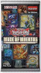 [BESTILLINGSVARE] – Yu-Gi-Oh! Maze of Muertos Booster Pack (Enkeltpakke)
