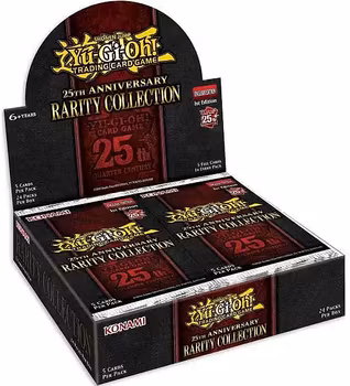 [BESTILLINGSVARE] – Yu-Gi-Oh! 25th Anniversary Rarity Collection Booster Display (Boks med 24 Pakker)
