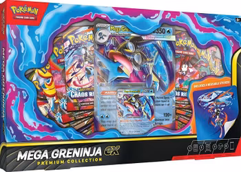 ​[PRE-ORDER] – Pokémon TCG: Mega Greninja ex Premium Collection