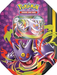 [PRE-ORDER] – Pokémon S&V: Mega Moonlit Collector's Tin – Mega Gengar ex (Summer 2026 Wave 2)