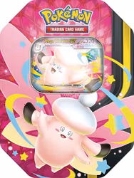 [PRE-ORDER] – Pokémon S&V: Mega Moonlit Collector's Tin – Mega Clefable ex (Summer 2026 Wave 2)