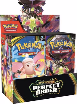 [BESTILLINGSVARE] – Pokémon S&V: Mega Evolution: Perfect Order – Booster Box (36 Boosters)