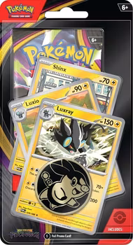 [PRE-ORDER] – Pokémon TCG: ME05 Pitch Black – 1-Pack Premium Checklane Blister (Luxray Line Promos)
