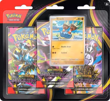 [PRE-ORDER] – Pokémon TCG: ME05 Pitch Black – 3-Pack Blister (Binacle Promo)