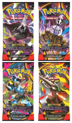 [PRE-ORDER] – Pokémon TCG: ME05 Pitch Black – Booster Pack Artwork Set (4 Packs) *Risk of allocation*