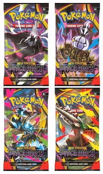 [PRE-ORDER] – Pokémon TCG: ME05 Pitch Black – Booster Pack Artwork Set (4 Packs) *Risk of allocation*