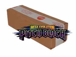 [PRE-ORDER] – Pokémon TCG: ME05 Pitch Black – Sealed Booster Box Case (6 Displays) *Risk of allocation*