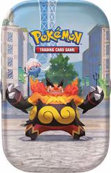 [BESTILLINGSVARE] – Pokémon TCG: 2026 Summer Lumiose City Mini Tin (Emboar)