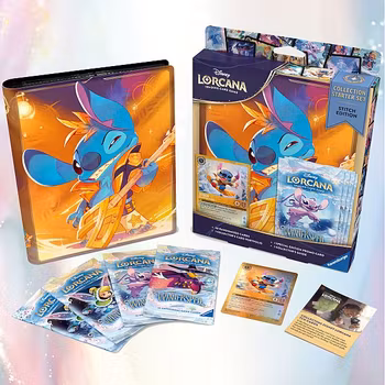 [BESTILLINGSVARE] – Disney Lorcana TCG: Set 11 - Winterspell - Collection Starter Set: Stitch Edition