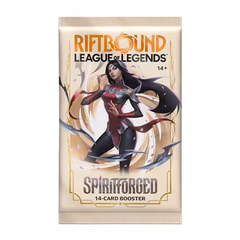 [BESTILLINGSVARE] – Riftbound: League of Legends TCG: Set 02: Spiritforged – Booster Pack