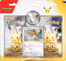[KOMMER SNART] – Pokémon Blister Pack: 30th Celebration – 2-Pack Blister Collection (Eevee)