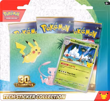 [KOMMER SNART] – Pokémon Blister Pack: 30th Celebration – Tech Sticker Collection (Alolan Exeggutor)
