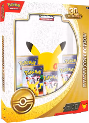 [KOMMER SNART] – Pokémon: 30th Celebration – Binder Collection (Mappe + 5 Boosters)