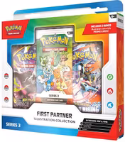 [PRE-ORDER] – Pokémon: First Partner Illustration Collection: Series 3 (2 Boosters) (30th Anniversary)