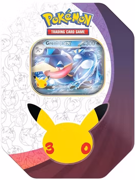 [KOMMER SNART] – Pokémon: 30th Celebration – Collector's Tin (Greninja ex)