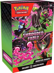 [Bestillingsvare] – Pokémon Scarlet & Violet: Shrouded Fable – Booster Pack Bundle (6 Booster Packs)