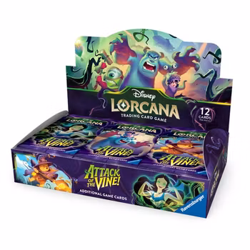 [BESTILLINVSVARE] – Disney Lorcana TCG: Set 13 - Attack of the Vine! – Booster Display Box (24 Pakker)