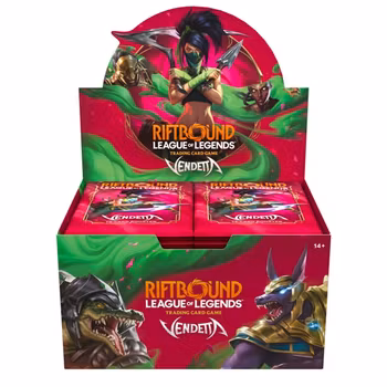 [PRE-ORDER] – Riftbound: League of Legends TCG – Set 04: Vendetta Booster Box (Display, 24 Packs)