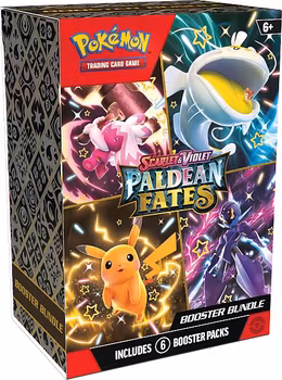 [BESTILLINGSVARE] – Pokémon S&V: Paldean Fates Booster Bundle (Box med 6 Boosters)