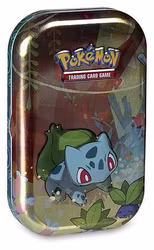 Pokémon TCG: Kanto Friends Mini Tin – Bulbasaur (2 Booster Packs & Art Card)
