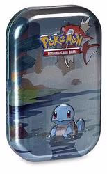 Pokémon TCG: Kanto Friends Mini Tin – Squirtle (2 Booster Packs & Art Card)
