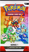 [BESTILLINGSVARE] – Pokémon TCG: First Partner Illustration Collection: Series 1 Promo Booster Pack (3 Kort)