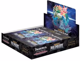 [PRE-ORDER] – Palworld Official Card Game (TCG): BP01 Dawn of Palpagos – Booster Display (Box med 12 Pakker)