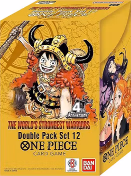 [PRE-ORDER] – One Piece TCG: OP17 The World's Strongest Warriors – DP12 Double Pack Set