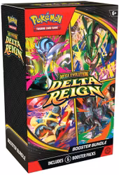 [KOMMER SNART] – Pokémon Mega Evolution: Delta Reign Booster Pack Bundle (Boks med 6 Boosters)