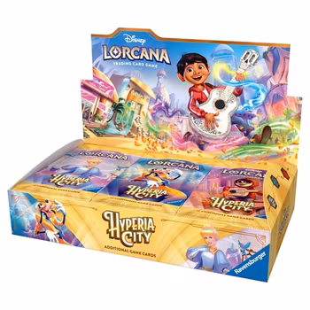 [PRE ORDER] – Disney Lorcana TCG: Set 14 - Hyperia City - Booster Display (24 Pakker)