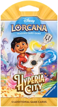 [PRE ORDER] – Disney Lorcana TCG: Set 14 - Hyperia City - Sleeved Booster Pack